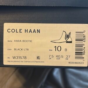 Cole haan hara bootie. Size 10